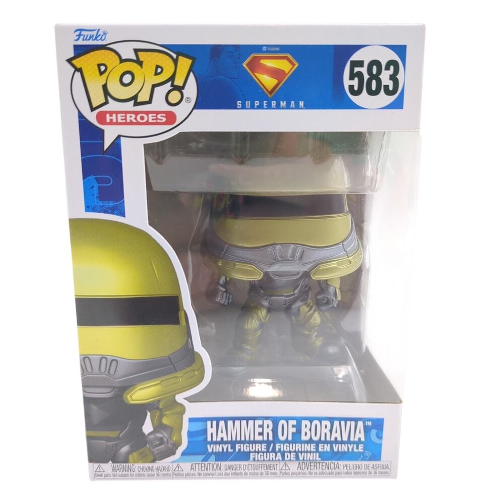 Funko Pop Hammer of Boravia DC Superman #583 Vinyl Figure New in Box